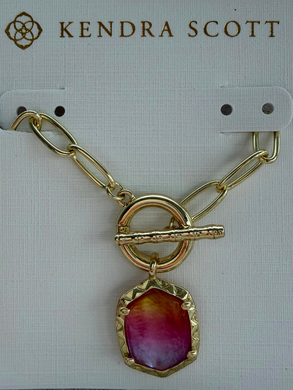 Kendra Scott Red Pendant Necklace