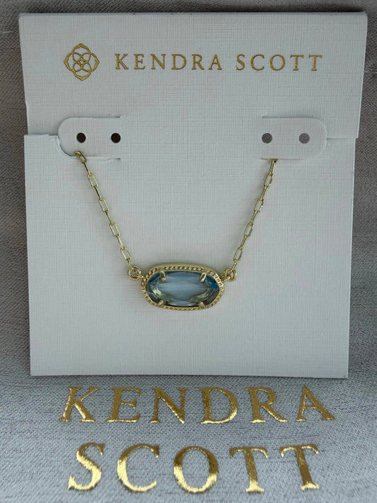 Kendra Scott Blue Pendant Necklace