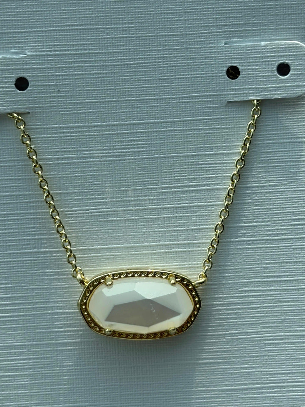 Kendra Scott white necklace