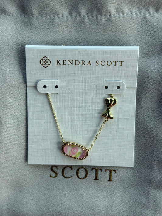 Kendra Scott Pink Pendant Necklace