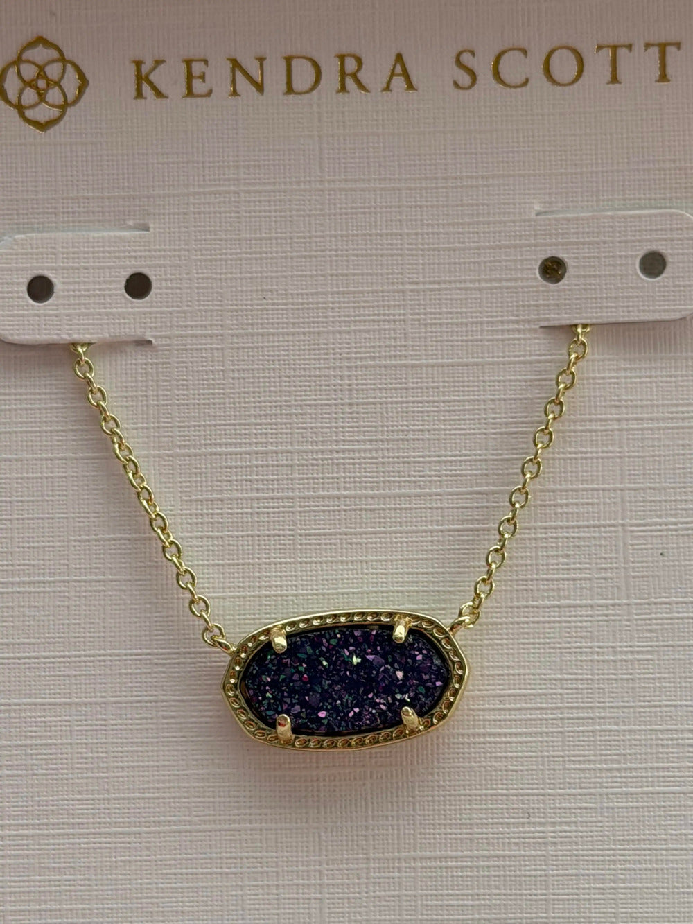 Kendra Scott Crystal Cluster Pendant Necklace