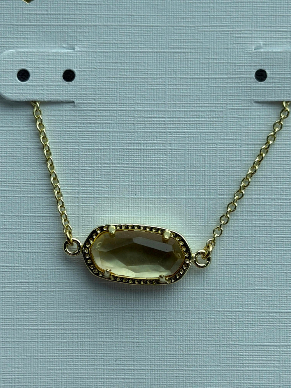 Kendra Scott Yellow Pendant Bracelet