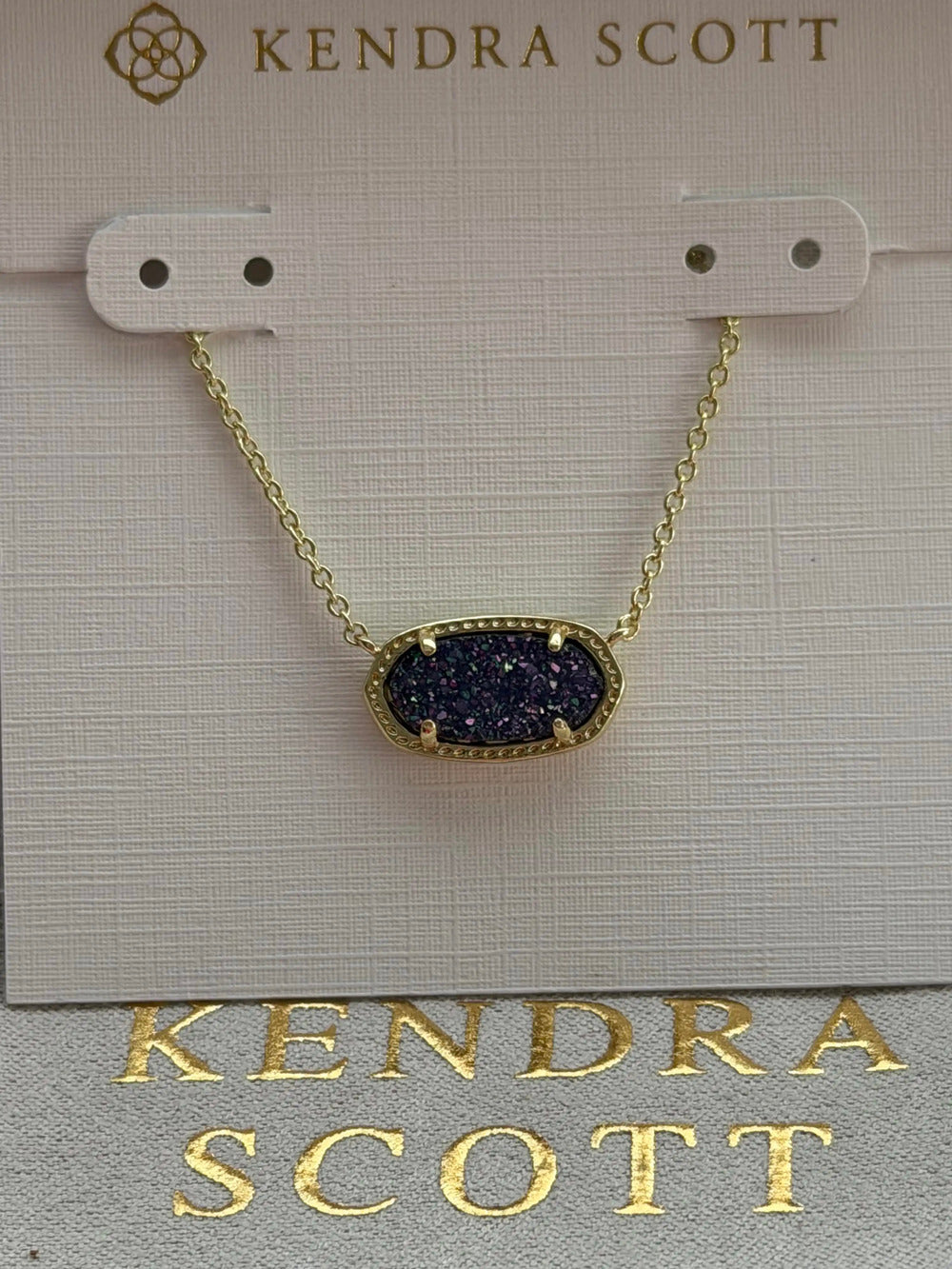 Kendra Scott Crystal Cluster Pendant Necklace