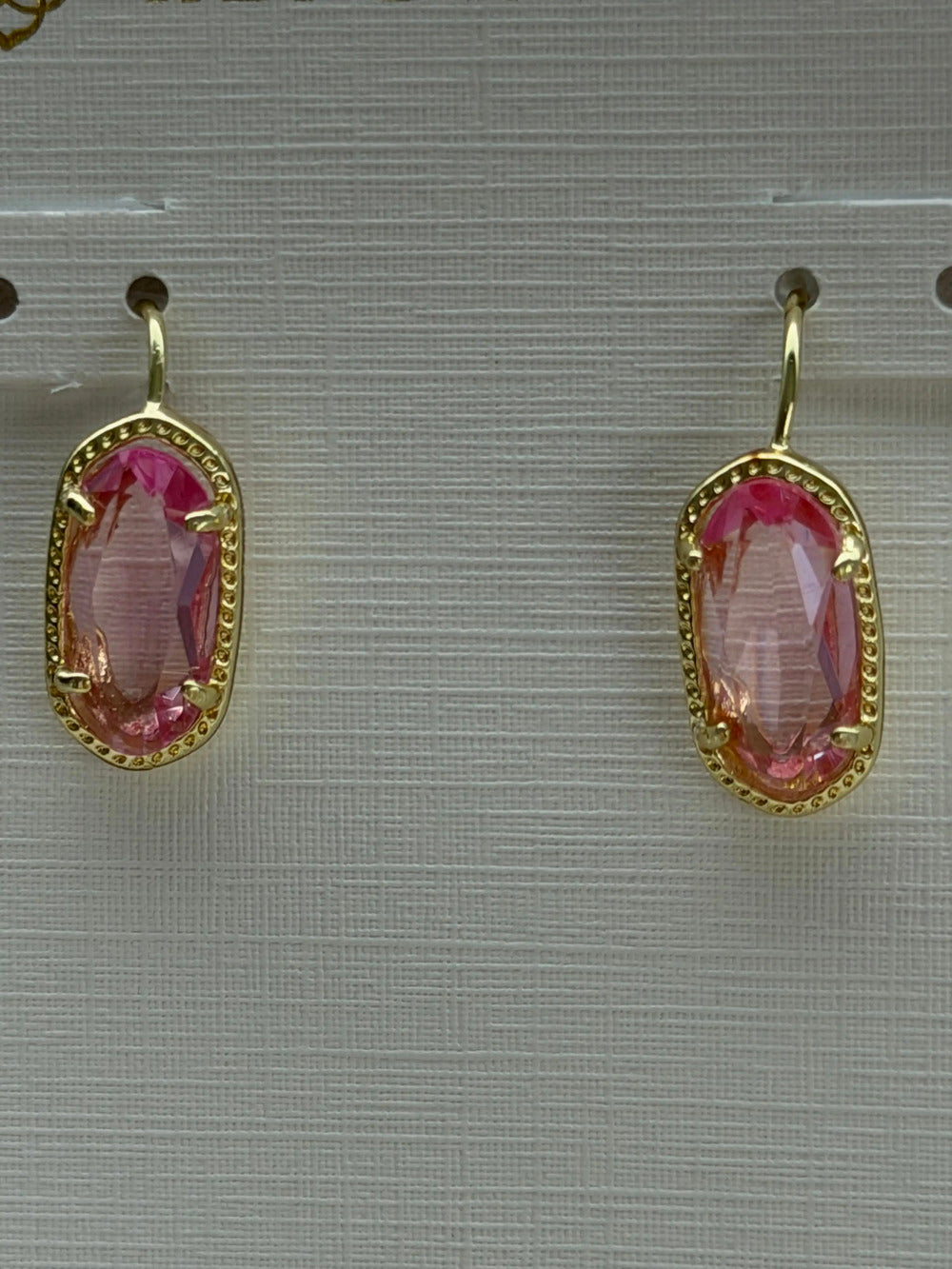 Kendra Scott pink earrings