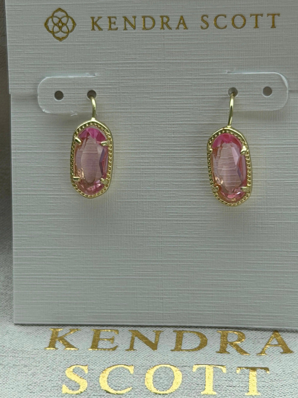 Kendra Scott pink earrings